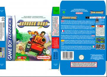 ADVANCE WARS CAJA BOX