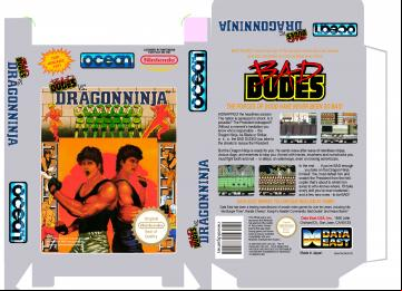 BAD DUDES DRAGON NINJA NES PAL ESP