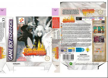 CASTLEVANIA ARIA OF SORROW PAL EUR ESP CAJA BOX
