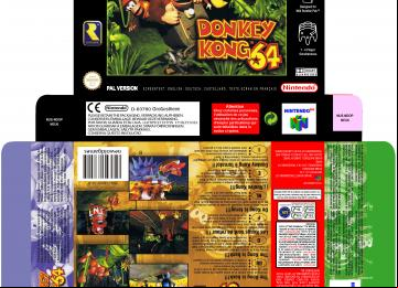 DONKEY KONG 64 NINTENDO CAJA BOX