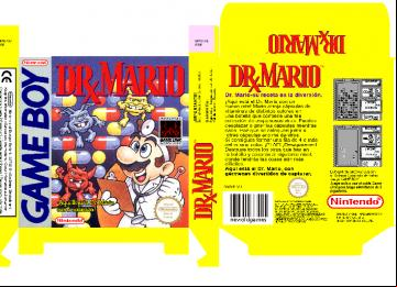 DR MARIO GAME BOY CAJA BOX PAL ESP
