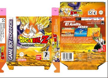 DRAGON BALL SUPERSONIC WARRIORS PAL ESPAÑA GBA GAME BOY ADVANCE