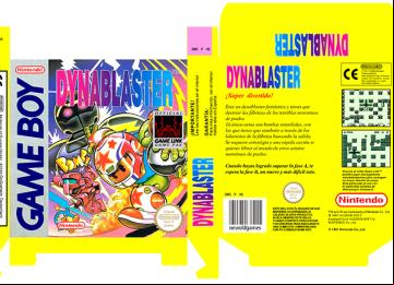 DYNABLASTER CAJA PORTRAIR PAL ESPAÑA NINTENDO REPRO RETRO ORIGINAL