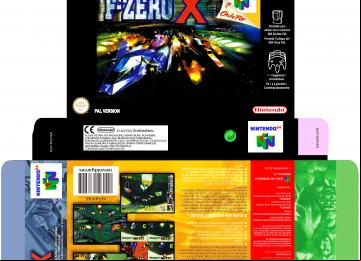 F ZERO N64 CAJA BOX