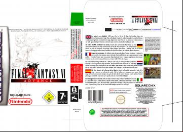 FINAL FANTASY 6 GB ADVANCE PAL EUR ESP CAJA BOX