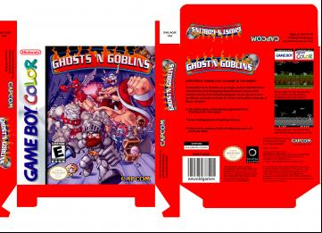 GHOST'N GOBLINS USA CAJA BOX