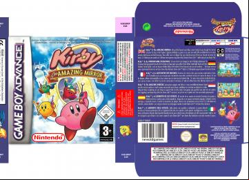KIRBY AMAZING MIRROR CAJA BOX GAME BOY ADVANCE PAL EUR ESP