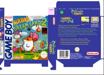 KIRBY'S DREAMLAND 2 PAL ESP CAJA GAME BOY BOX