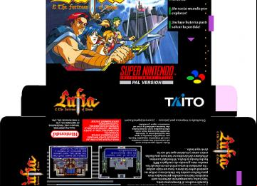 LUFIA CUSTOM SNES BOX CAJA PORTRAID PAL ESPAÑA