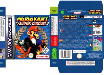 MARIO KART GAME BOY ADVANCE CAJA BOX