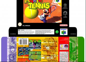 MARIO TENNIS N64 CAJA BOX