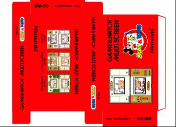 MICKEY & DONALD DM-53 MULTI SCREEN CAJA BOX