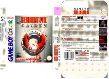 RESIDENT EVIL GAIDEN GAME BOY COLOR PAL ESP EUR CAJA BOX