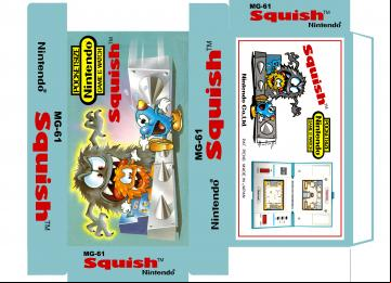 SQUISHH MG-61 MULTISCREEN PAL CAJA BOX GAME WATCH