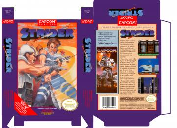 STRIDER NTSC NES NINTENDO