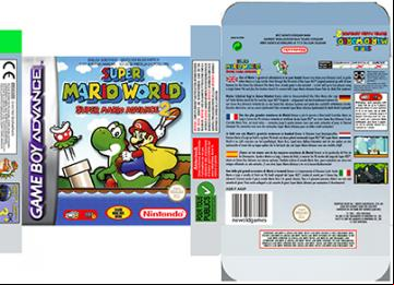 SUPER MARIO ADVANCE CAJA RETRO REPRO NINTENDO SUPER MARIO WORLD