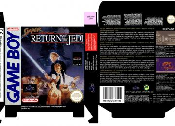 SUPER STAR WARS RETURN OF THE JEDI CAJA BOX PORTRAIT RETRO REPRO NINTENDO NEWOLDGAMES