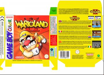 WARIO LAND GB COLOR CAJA BOX