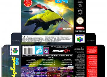 WIPEOUT N64 CAJA BOX