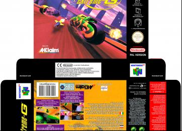 XTREME G PAL EUR ESP CAJA BOX NINTENDO 64
