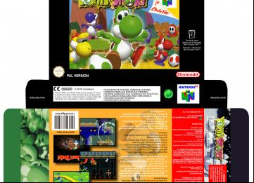 YOSHI'S STORY NINTENDO 64 CAJA BOX